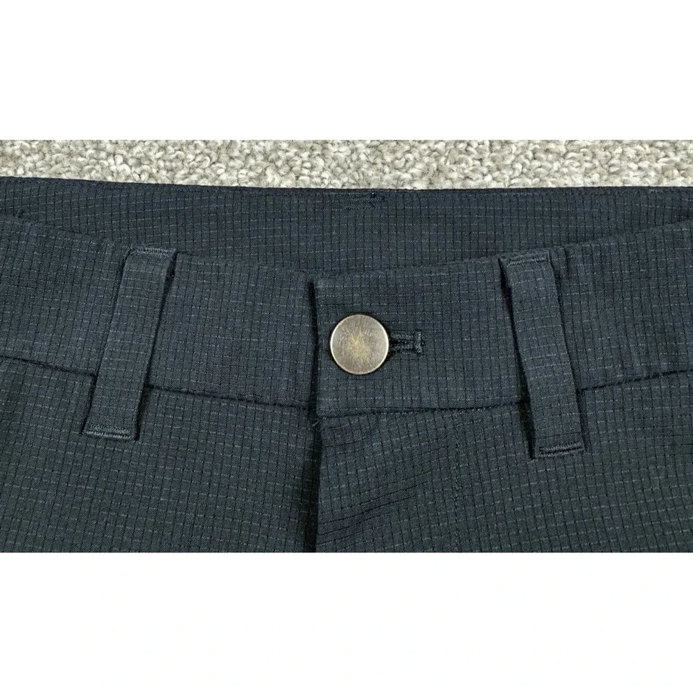 Lululemon Mens Navy Ripstop Performance Pants Size 28x31 Stretch Travel Golf